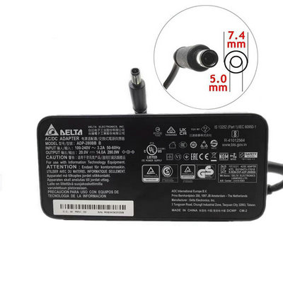 alimentatore pc portatile delta adp-280bb b
