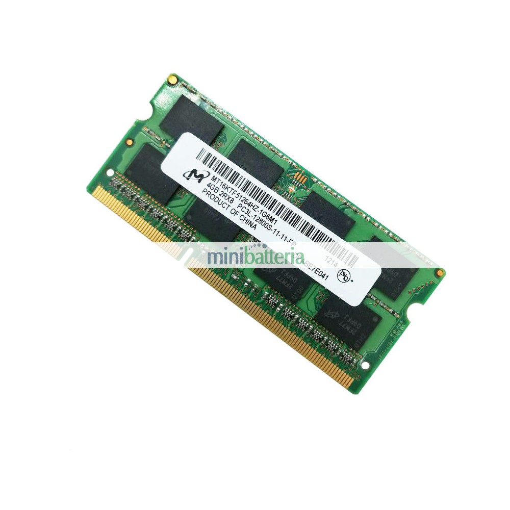 aggiornamenti della memoria micron mt16ktf51264hz-1g6m1