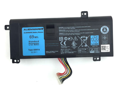 batteria dell 0g05yj originale