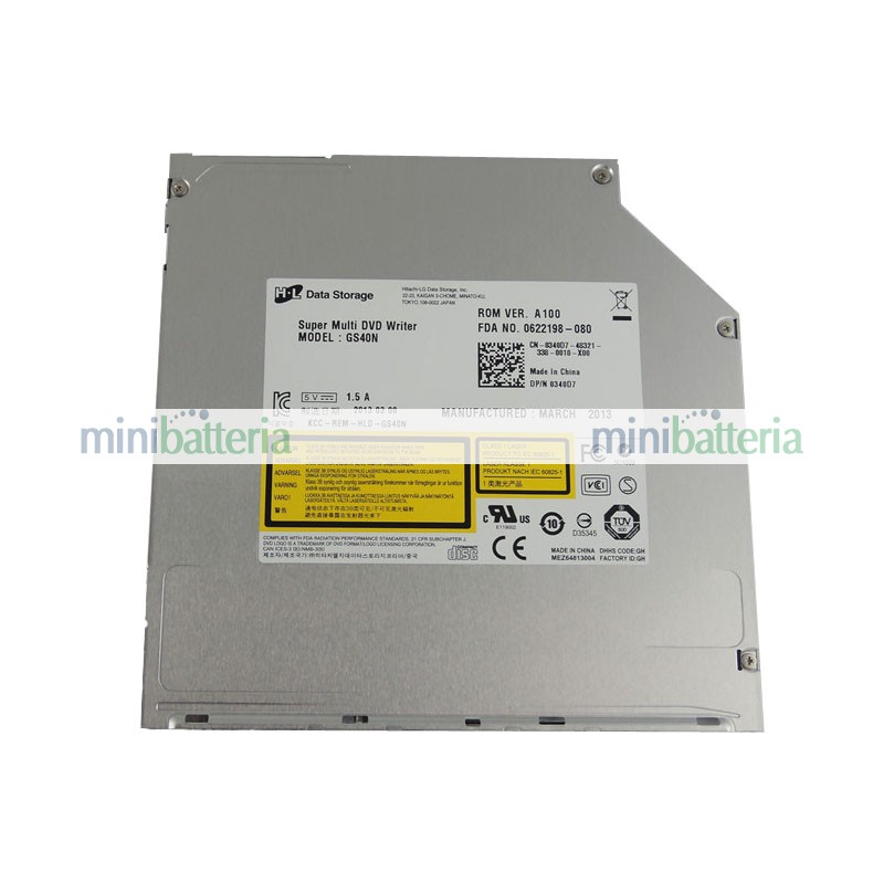 unità dvd xps 15 l521x